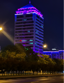 威(wei)海衞生大(da)廈(sha)亱景亮化(hua)
